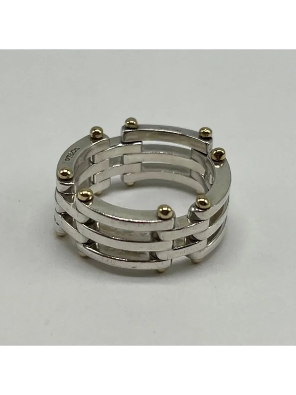 Tiffany & Co Gate Link Ring YG
